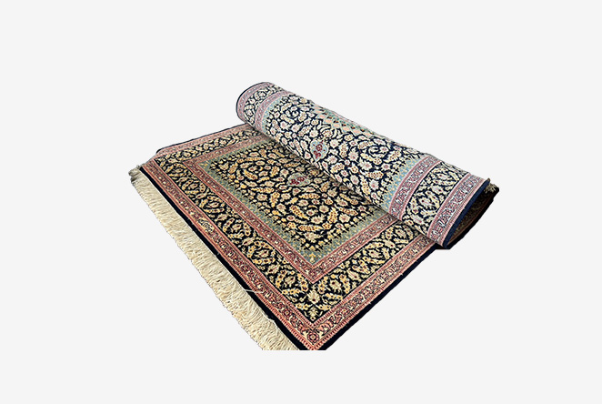 ペルシャ絨毯 クム産